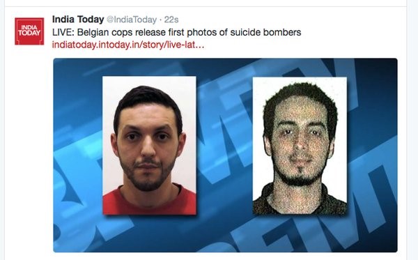 suicide bombers Brussels