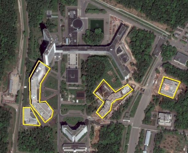 Russian intel buildings